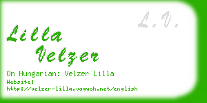 lilla velzer business card